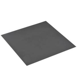 Plăci pardoseală autoadezive 20 buc. negru marmură pvc 1,86 m², 5 image