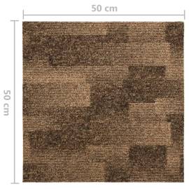 Dale mochetă pentru podea, 20 buc., maro, 5 m², 9 image