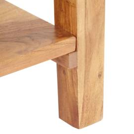 Masă consolă, 100x40x76 cm, lemn masiv de acacia, 7 image