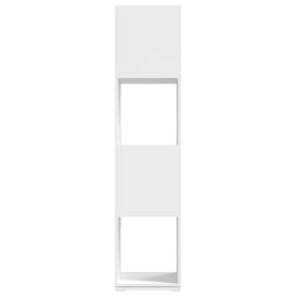 Dulap rotativ, alb, 34,5x34,5x147,5 cm, pal, 4 image