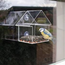 Esschert design hrănitor de păsări din acril, 15 x 10 x 15,3 cm, fb370, 3 image