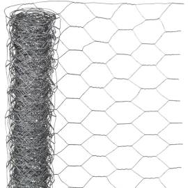 Nature plasă din sârmă, 0,5 x 2,5 m, oțel galvanizat, 25 mm, hexagonal