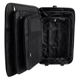 Set 5 bagaje/trollere negru, 3 image