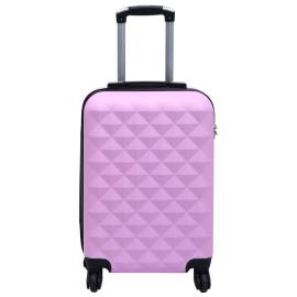 Set de valize cu carcasă rigidă, 2 piese, roz, abs, 6 image