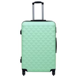 Set de valize cu carcasă rigidă, 2 piese, verde mentă, abs, 2 image