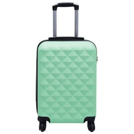 Set de valize cu carcasă rigidă, 2 piese, verde mentă, abs, 6 image