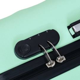 Set de valize cu carcasă rigidă, 2 piese, verde mentă, abs, 11 image