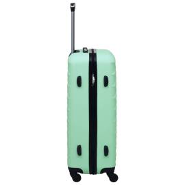 Set de valize cu carcasă rigidă, 2 piese, verde mentă, abs, 4 image