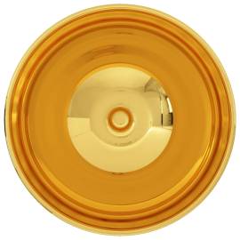 Chiuvetă, auriu, 32,5 x 14 cm, ceramică, 5 image