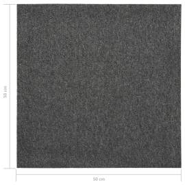 Plăci de pardoseală, 20 buc., antracit, 50 x 50 cm, 5 m², 7 image
