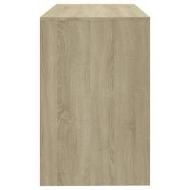 Birou, stejar sonoma, 101 x 50 x 76,5 cm, pal, 6 image