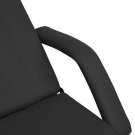Masă de masaj, negru, 180x62x(87-112) cm, 6 image