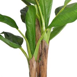 Bananier artificial cu ghiveci, 175 cm, verde, 2 image
