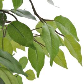 Ficus pitic artificial cu aspect natural și ghiveci, 60 cm, 2 image