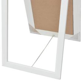 Oglindă în stil baroc independentă, alb, 160 x 40 cm, 6 image