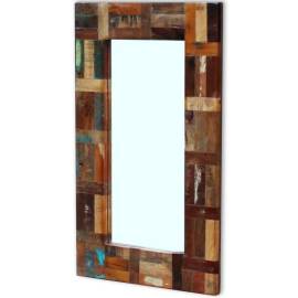Oglindă, 80x50 cm, lemn masiv reciclat, 6 image