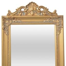 Oglindă verticală în stil baroc 160 x 40 cm auriu, 3 image