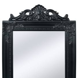 Oglindă verticală în stil baroc 160 x 40 cm negru, 2 image