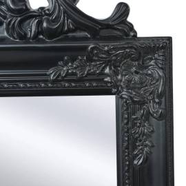 Oglindă verticală în stil baroc 160 x 40 cm negru, 3 image