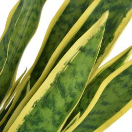 Plantă artificială limba-soacrei cu ghiveci, 90 cm, verde, 2 image