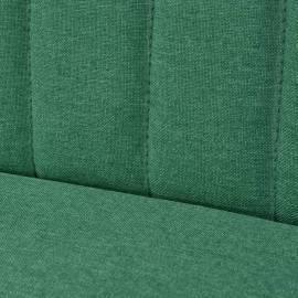 Canapea cu material textil, 117 x 55,5 x 77 cm, verde, 2 image