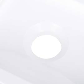 Chiuvetă, alb, 400 x 220 x 90 mm, smc, 6 image