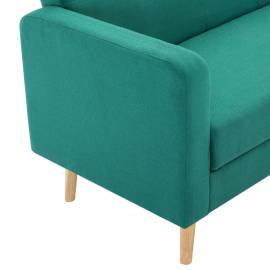Canapea din material textil verde, 7 image