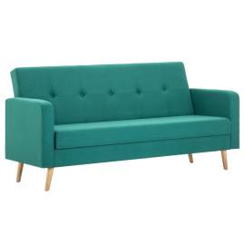 Canapea din material textil verde, 2 image