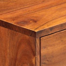 Masă consolă, 100x35x76 cm, lemn masiv de acacia, 2 image
