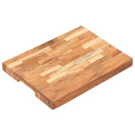 Placă de tocat, 40x30x4 cm, lemn masiv de acacia, 8 image