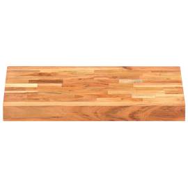 Placă de tocat, 40x30x4 cm, lemn masiv de acacia, 2 image