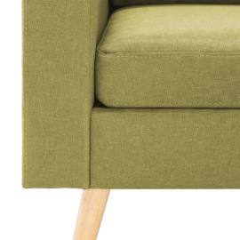 Canapea cu 2 locuri, verde, material textil, 6 image