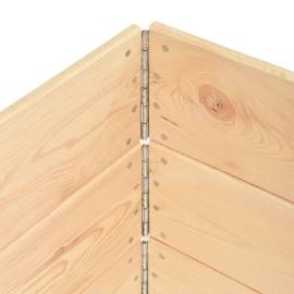 Straturi înălțate, 3 buc., 50 x 150 cm, lemn masiv de pin, 5 image