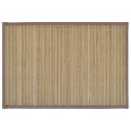 Suporturi din bambus pentru farfurii, 30 x 45 cm, maro, 2 image
