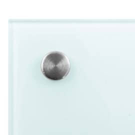 Panou antistropi bucătărie, alb, 70x50 cm, sticlă securizată, 4 image