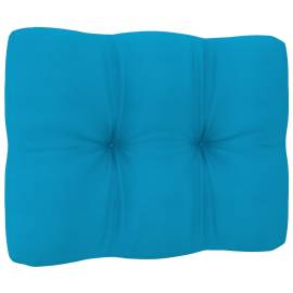 Perne pentru canapea din paleți, 2 buc., albastru, 5 image