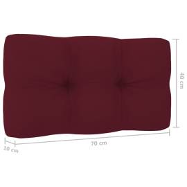 Perne pentru canapea din paleți, 2 buc., roșu vin, 10 image