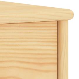 Noptieră, lemn deschis, 35 x 30 x 40 cm, lemn masiv de pin, 5 image