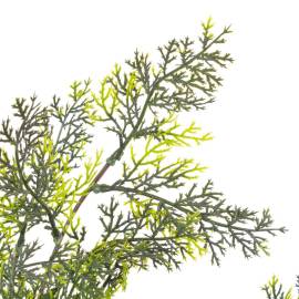 Plantă artificială chiparos cu ghiveci, verde, 150 cm, 2 image