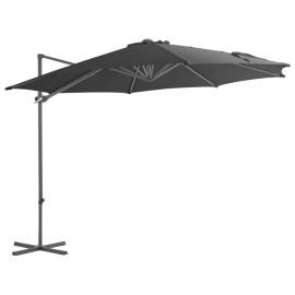 Umbrelă de exterior cu bază portabilă, antracit, 3 image