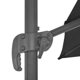 Umbrelă de exterior cu bază portabilă, antracit, 6 image