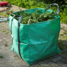Nature sac de deșeuri pentru grădină, verde, 325 l, pătrat, 6072401, 4 image