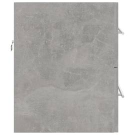 Dulap de chiuvetă, gri beton, 60x38,5x48 cm, pal, 7 image