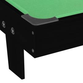Mini masă de biliard, 3 picioare, negru & verde 92 x 52 x 19 cm, 5 image