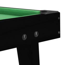 Mini masă de biliard, 3 picioare, negru & verde 92 x 52 x 19 cm, 6 image