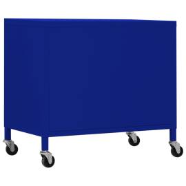 Dulap de depozitare, bleumarin , 60x35x49 cm, oțel, 6 image