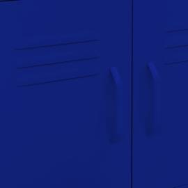 Dulap de depozitare, bleumarin , 60x35x49 cm, oțel, 3 image