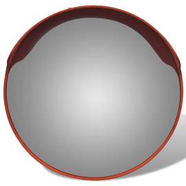 Oglindă de trafic convexă, portocaliu, 45 cm, plastic pc, de exterior, 3 image