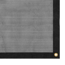 Plasă de container, negru, 3 x 5 m, hdpe, 5 image