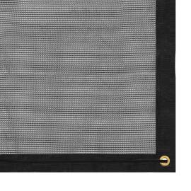 Plasă de remorcă, negru, 1,5 x 2,7 m, hdpe, 5 image